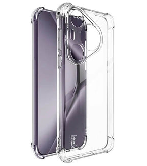 Противоударен Силиконов Калъф за Huawei Pura 70 Pro, Imak Shockproof TPU Case, Прозрачен