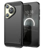 Противоударен Калъф за Huawei Pura 70, Premium Carbon Case, Черен