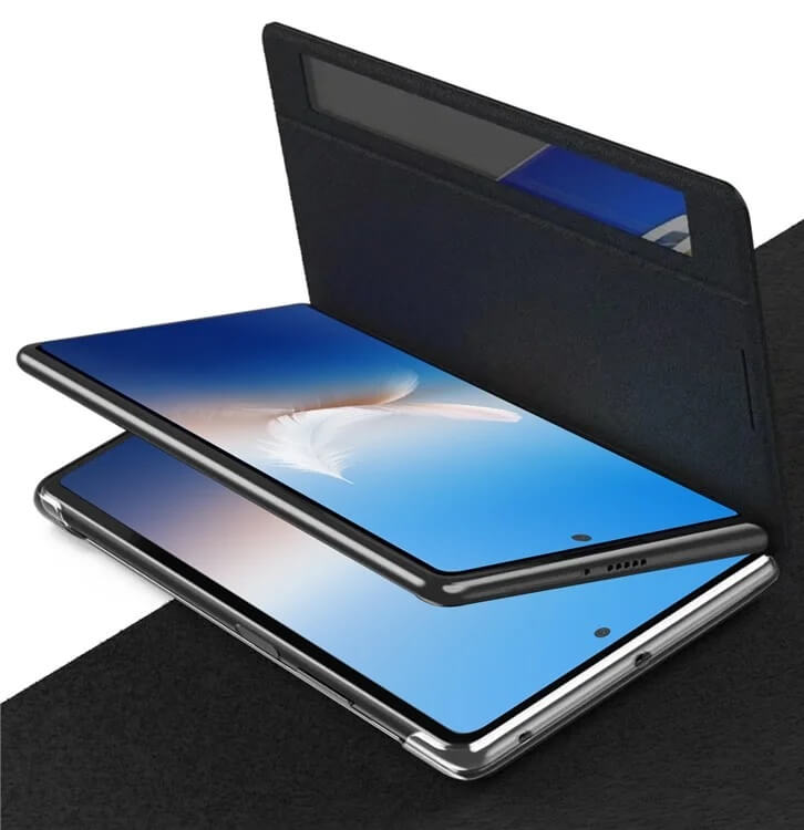 Активен Калъф за Honor Magic Vs2, Smart Book Case, Черен (6)