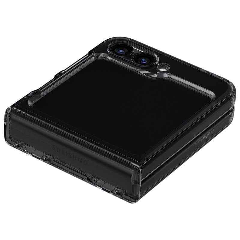 Калъф с Предпазител за Samsung Z Flip 7 FE/Z Flip 6, Spigen Zero One Ultra Hybrid Pro Case, Черен (5)
