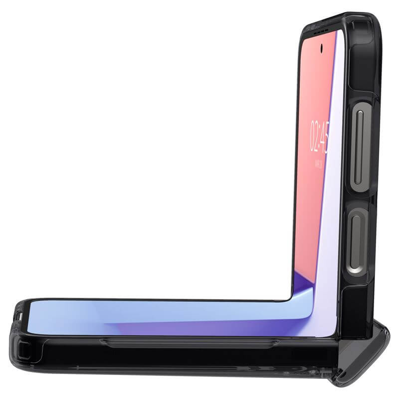 Калъф с Предпазител за Samsung Z Flip 7 FE/Z Flip 6, Spigen Zero One Ultra Hybrid Pro Case, Черен (6)