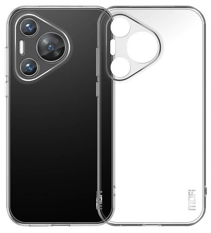 Силиконов Калъф за Huawei Pura 70, Slim Transperant Case, Прозрачен