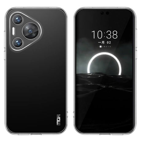 Силиконов Калъф за Huawei Pura 70, Slim Transperant Case, Прозрачен (3)