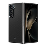 Карбонов Калъф за Samsung Z Fold 6, Spigen AirSkin Aramid Case, Черен (3)