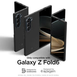 Карбонов Калъф за Samsung Z Fold 6, Spigen AirSkin Aramid Case, Черен (5)