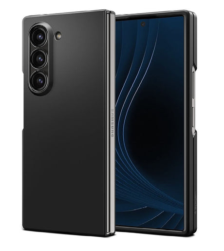 Тънък Калъф за Samsung Z Fold 6, Spigen AirSkin Case, Черен