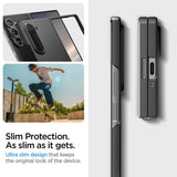 Тънък Калъф за Samsung Z Fold 6, Spigen AirSkin Case, Черен (7)