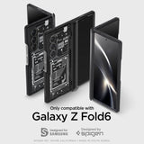 Хибриден Калъф с Предпазител за Samsung Z Fold 6, Spigen Zero One Ultra Hybrid Pro Case, Черен (6)