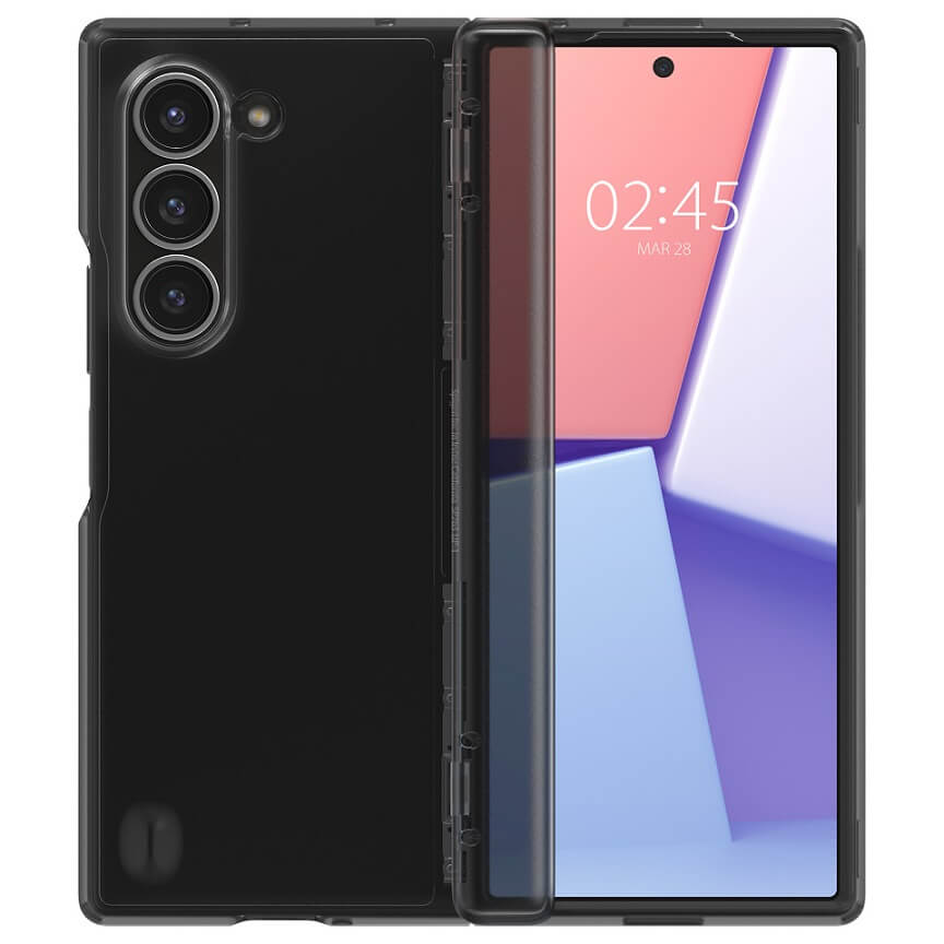 Хибриден Калъф с Предпазител за Samsung Z Fold 6, Spigen Ultra Hybrid Pro Case, Сив (4)