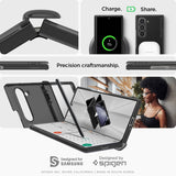 Хибриден Калъф с Предпазител за Samsung Z Fold 6, Spigen Ultra Hybrid Pro Case, Сив (9)