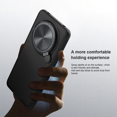 Удароустойчив Калъф за Huawei Mate 60 Pro, Nillkin CamShield Prop Case, Черен (7)