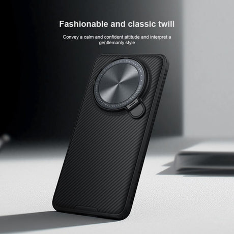 Удароустойчив Калъф за Huawei Mate 60 Pro, Nillkin CamShield Prop Case, Черен (5)