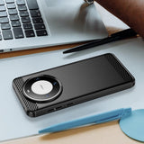 Противоударен Калъф за Huawei Mate 60 Pro, Premium Carbon Case, Черен (7)