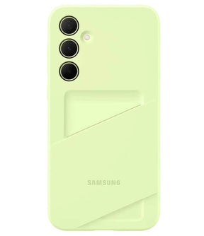 Оригинален Калъф с Джоб за Samsung A35, Card Slot Case EF-OA356TMEGWW, Зелен