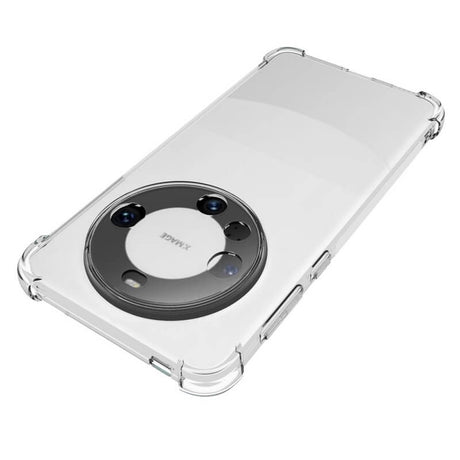 Противоударен Силиконов Калъф за Huawei Mate 60 Pro, GKK Shockproof Case, Прозрачен (3)