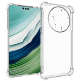 Противоударен Силиконов Калъф за Huawei Mate 60 Pro, GKK Shockproof Case, Прозрачен