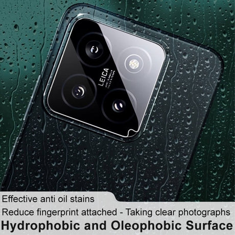 Протектор за Камерата на Xiaomi 14, Imak Full Cam Glass, Прозрачен (5)