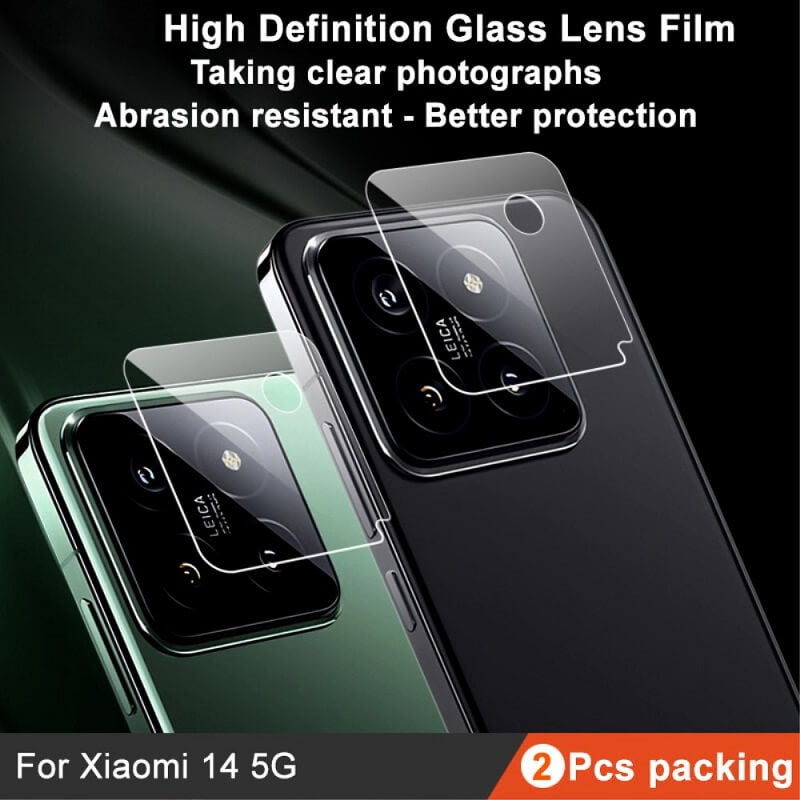 Протектор за Камерата на Xiaomi 14, Imak Full Cam Glass, Прозрачен (4)