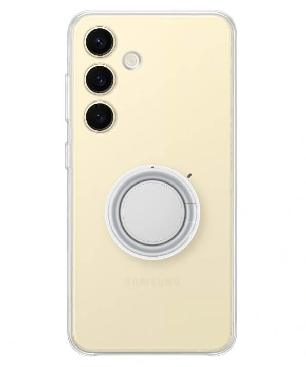 Оригинален Калъф с Поставка за Samsung S24 Plus, Clear Gadget Case EF-XS926CTEGWW, Прозрачен (6)