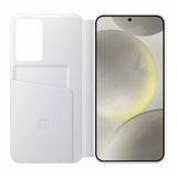 Оригинален Активен Калъф за Samsung S24 Plus Smart View Wallet Book Case EF-ZS926CWEGWW, Бял (4)