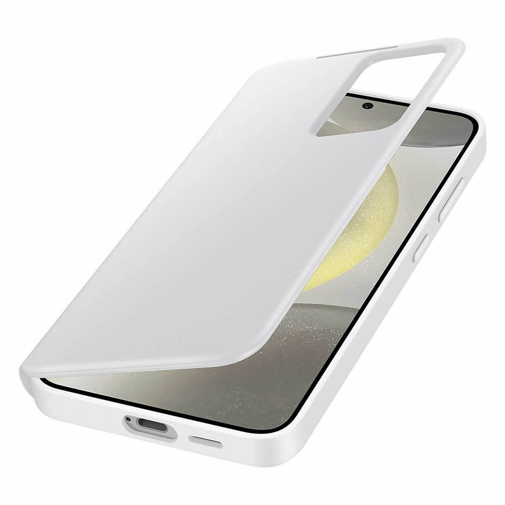 Оригинален Активен Калъф за Samsung S24 Plus Smart View Wallet Book Case EF-ZS926CWEGWW, Бял (2)