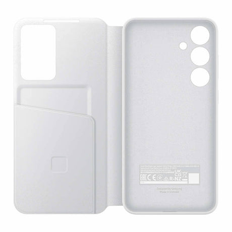 Оригинален Активен Калъф за Samsung S24 Plus Smart View Wallet Book Case EF-ZS926CWEGWW, Бял (3)