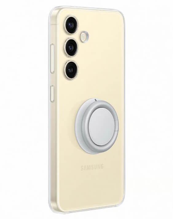 Оригинален Калъф с Поставка за Samsung S24, Clear Gadget Case EF-XS921CTEGWW, Прозрачен