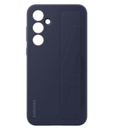 Оригинален Калъф с Държач за Samsung A55, Silicone Grip Case EF-GA556TBEGWW, Черен (4)