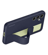 Оригинален Калъф с Държач за Samsung A55, Silicone Grip Case EF-GA556TBEGWW, Черен (2)