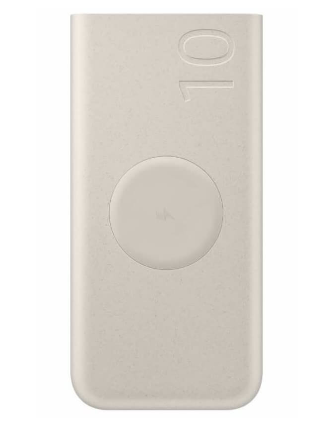 Външна Безжична Батерия, Samsung Wireless Battery Pack EB-U2510XUE 10Ah 25W, Бежов