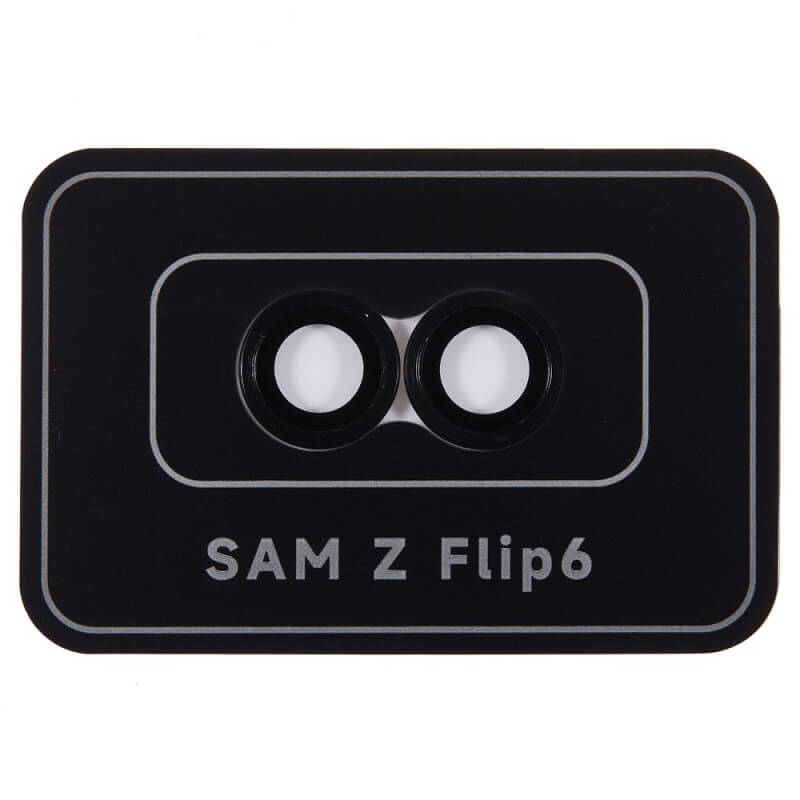Протектор за Камерата на Samsung Z Flip 7 FE/Z Flip 6, Imak Cam Lens Glass, Черен (3)