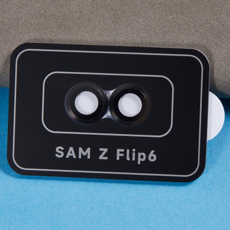 Протектор за Камерата на Samsung Z Flip 7 FE/Z Flip 6, Imak Cam Lens Glass, Черен (4)