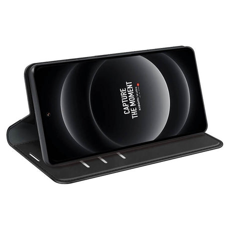 Кожен Калъф с Джобове за Xiaomi 14 Ultra, Wallet Book Case, Черен (3)
