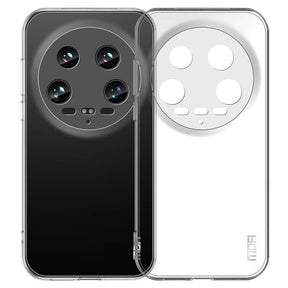 Силиконов Калъф за Xiaomi 14 Ultra, GKK Clear TPU Case, Прозрачен