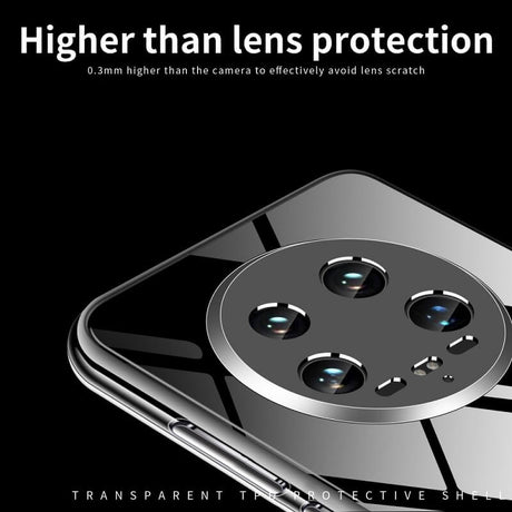 Силиконов Калъф за Xiaomi 14 Ultra, GKK Clear TPU Case, Прозрачен (7)