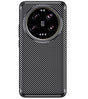 Силиконов Калъф за Xiaomi 14 Ultra, New Carbon Case, Черен