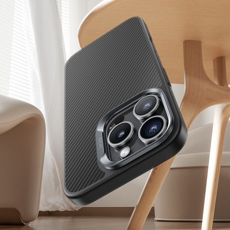 Magsafe Кевларен Калъф за iPhone 16 Pro, Benks ArmorPro Case, Черен (6)