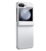 Калъф с Предпазител за Samsung Galaxy Z Flip 7 FE/Z Flip 6, GKK Electroplating Magnetic Hinge Case, Бежов