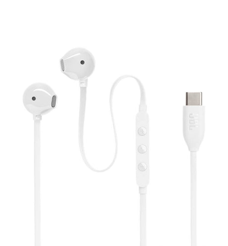 Слушалки с USB-C, JBL Tune 305C DAC Handsfree JBLT305CWHT, Бял (2)