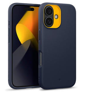 Magsafe Калъф за iPhone 16, Spigen Nano Pop Case, Син