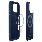 Magsafe Калъф за iPhone 16 Pro, Spigen Caseology Parallax, Син (6)