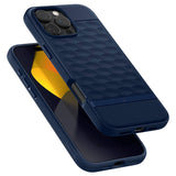 Magsafe Калъф за iPhone 16 Pro, Spigen Caseology Parallax, Син (5)