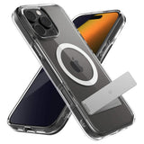 Magsafe Калъф за iPhone 16 Pro Max, Spigen Caseology Capella Kickstand Case, Прозрачен (7)