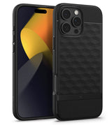 Magsafe Калъф за iPhone 16 Pro Max, Spigen Caseology Parallax, Черен