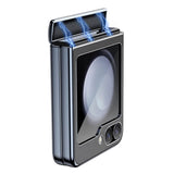 Калъф с Предпазител за Samsung Galaxy Z Flip 7 FE/Z Flip 6, GKK Electroplating Magnetic Hinge Case, Черен (5)