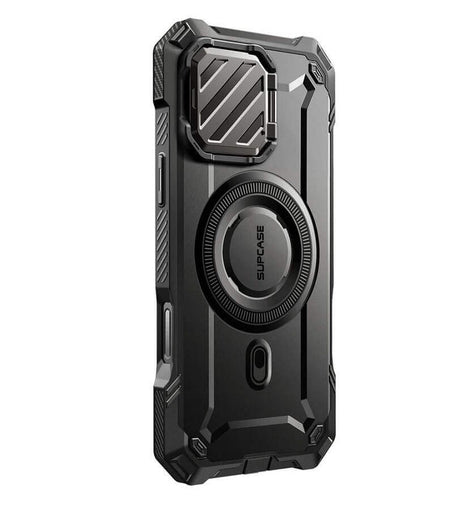 Magsafe Противоударен Калъф за iPhone 16 Pro Max, Supcase UB XT Mag, Черен (3)