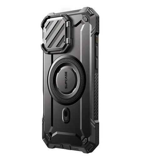 Magsafe Противоударен Калъф за iPhone 16 Pro, Supcase UB XT Mag, Черен (2)