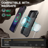 Magsafe Противоударен Калъф за iPhone 16 Pro, Supcase UB XT Mag, Черен (7)