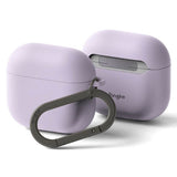 Калъф за Слушалки за Apple Airpods 4, Ringke Silicone Case, Лилав (2)
