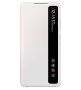 Оригинален Активен Калъф за Samsung S20 FE Smart Clear View Cover Book Case EF-ZG780CWEGEE, Бял
